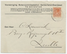Envelop vereniging Deventer 1936 - Botercontrolestation