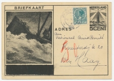 Briefkaart G 234 / Bijfr. t.b.v. Radioprijsvraag Maastricht 1933