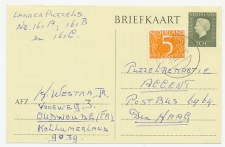 Briefkaart G. 342 / Bijfrankering Buitenpost - Den Haag 1971