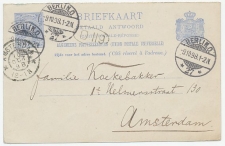 Briefkaart G. 30 A.krt. Berlijn Duitsland - Amsterdam 1898