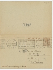 Briefkaart G. 195 Leiden - Rotterdam 1923