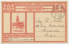 Briefkaart G. 199 l Hilversum - Brussel Belgie 1926