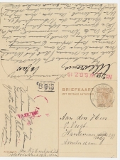 Briefkaart G. 205 Zaandam - Amsterdam 1926 