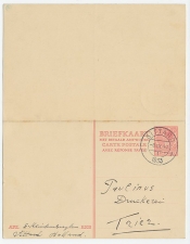Briefkaart G. 212 z-1 Sittard  - Trier Duitsland 1933