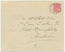 Envelop G. 20 b Papendrecht - Amsterdam 1915