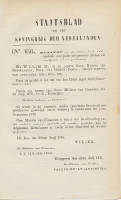 Staatsblad 1876 - Betreffende postkantoor Delden