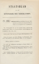 Staatsblad 1878 - Betreffende postkantoor Nieuwe Pekela