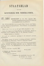 Staatsblad 1881 - Betreffende postkantoor St. Oedenrode