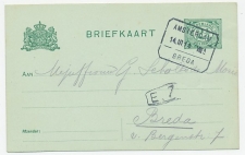 Treinblokstempel : Amsterdam - Breda VIIIA 1914