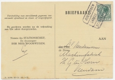 Treinblokstempel : Coevorden - Staskanaal III 1933