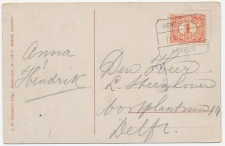 Treinblokstempel : Hengelo (O) - Arnhem C 1917