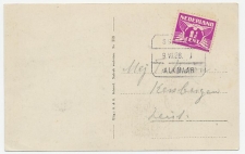 Treinblokstempel : Schagen - Alkmaar I 1928 