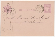 Trein kleinrondstempel : Hoorn - Medemblik B 1889