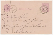 Trein kleinrondstempel : Hoorn - Medemblik C 1888