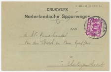 Kennisgeving N.S. Utrecht -  s Hertogenbosch 1929