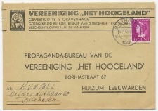Firma envelop Bilthoven 1947 - Bijbel Lucas 10 -34