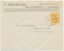 Firma envelop Hoogezand 1943 - Margarine 