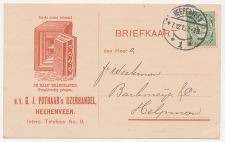 Firma briefkaart Heerenveen 1915 - Safe / Kluis / Brandkast