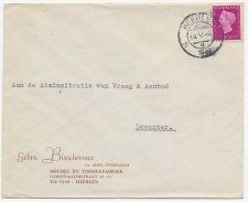 Firma envelop Heerlen 1949 - Timmerfabriek