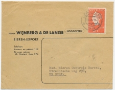 Firma envelop Hoogeveen 1948 - Eieren export