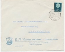 Firma envelop Loon op Zand 1963 - Robben