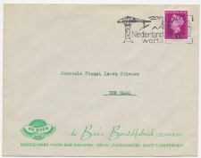 Firma envelop Leeuwarden 1948 - Borstelfabriek