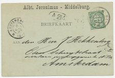 Firma briefkaart Middelburg 1900 - Granen / Zaden / Peulvruchten