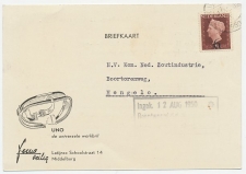 Firma briefkaart Middelburg 1950 - Werkbril