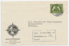 Firma briefkaart Maastricht 1943 - MOSAM
