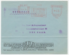 Firma envelop Olst 1935 - Vlees- en groentenconserven
