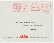 Firma envelop Olst 1966 - Vleesconserven