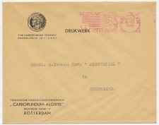 Firma envelop Rotterdam 1934 - Indiaan
