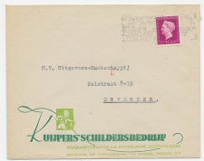 Firma envelop Rotterdam 1947 - Schildersbedrijf
