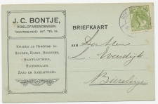 Firma briefkaart Roelofarendsveen 1917 - Kweker