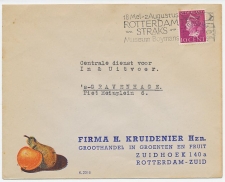 Firma envelop Rotterdam 1947 - Groenten / Fruit