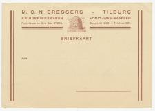 Firma briefkaart Tilburg 1932 - Bijenkorf / Honig / Kaarsen