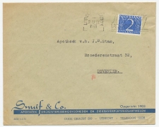 Firma envelop Utrecht 1953 - Apotheek / Drogisterij