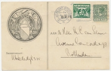 Briefkaart Utrecht 1926 - Zwemclub UZC / Kikker