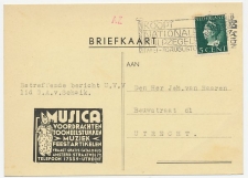 Firma briefkaart Utrecht 1946 - Toneel / Muziek / Clown
