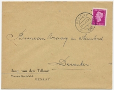 Firma envelop Venray 1948 - Wasmachinefabriek