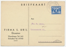 Firma briefkaart Vlaardingen 1939 - Grossier