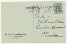 Briefkaart Voorburg 1928 - Bond van Steendrukkerijen