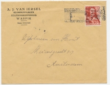 Firma envelop Waspik 1943 - Klompenfabriek / Koffiehuis