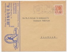 Firma envelop Nunspeet 1937 - Was- en voedingsproducten