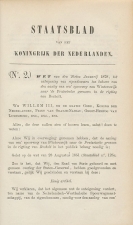 Staatsblad 1878 : Spoorlijn Winterswijk - Bocholt