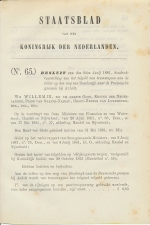Staatsblad 1881 : Tolgeld tramwagens