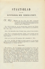 Staatsblad 1890 : Spoorlijn Sauwerd - Roodeschool