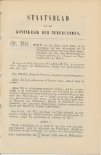 Staatsblad 1895 : Spoorlijn Alkmaar - Heerhugowaard - Hoorn