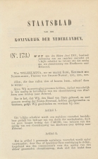 Staatsblad 1901 : Spoorlijn Eindhoven - Helmond