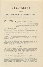 Staatsblad 1901 : Spoorlijn Maastricht - Vaals